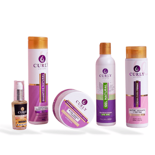 Kit Love 💜 para cabello delgado